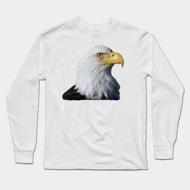 Bald Eagle Long Sleeve T-Shirt by dodgerfl